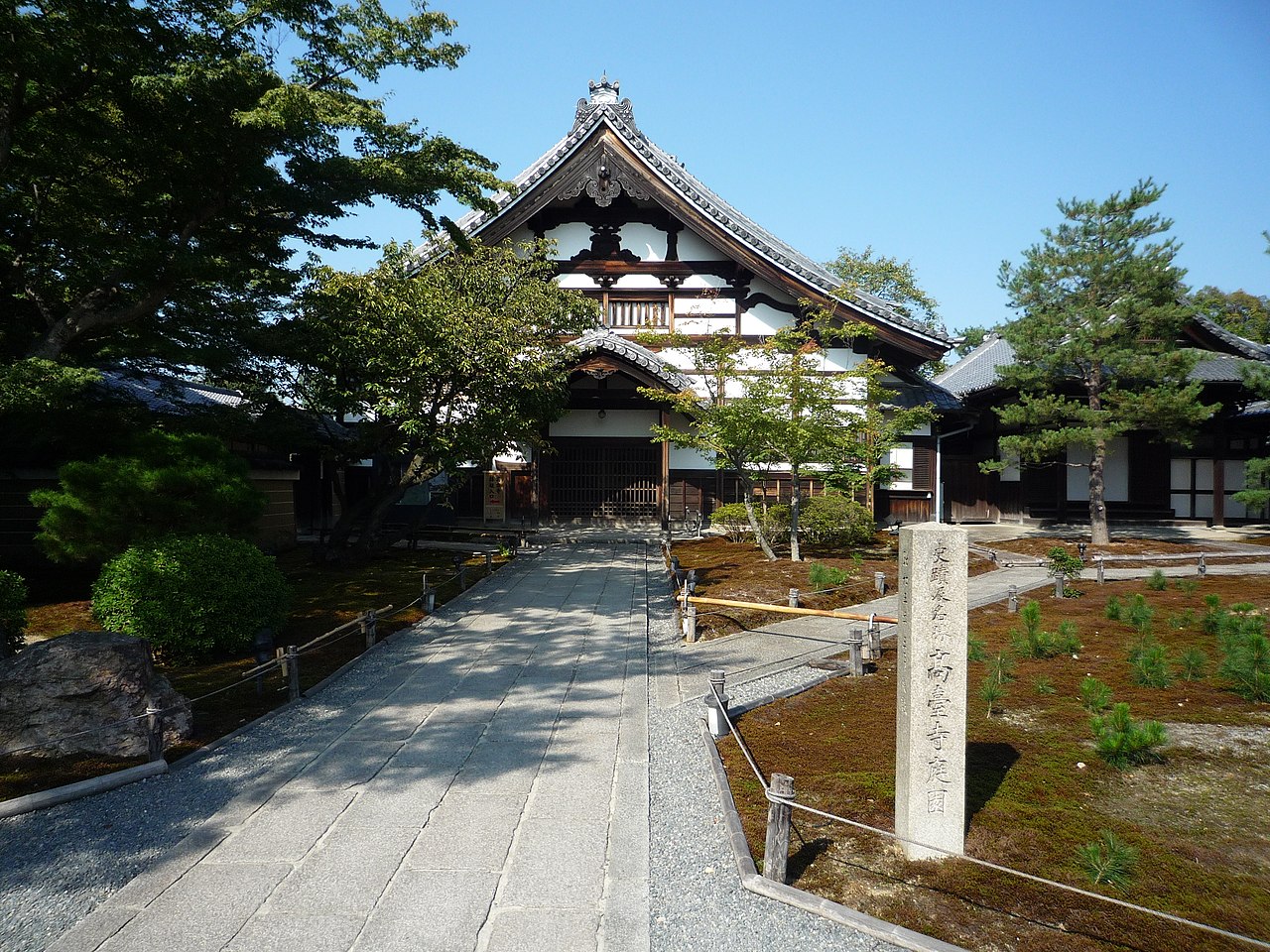 東山高台寺的堂宇