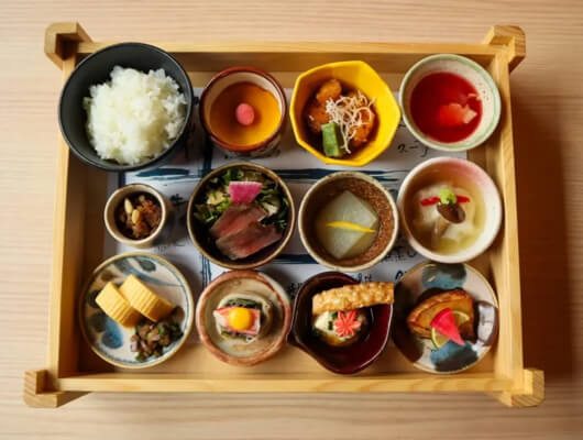 Healthy Kyoto Shojin Ryori Zen Buddhist vegetarian and vegan temple food